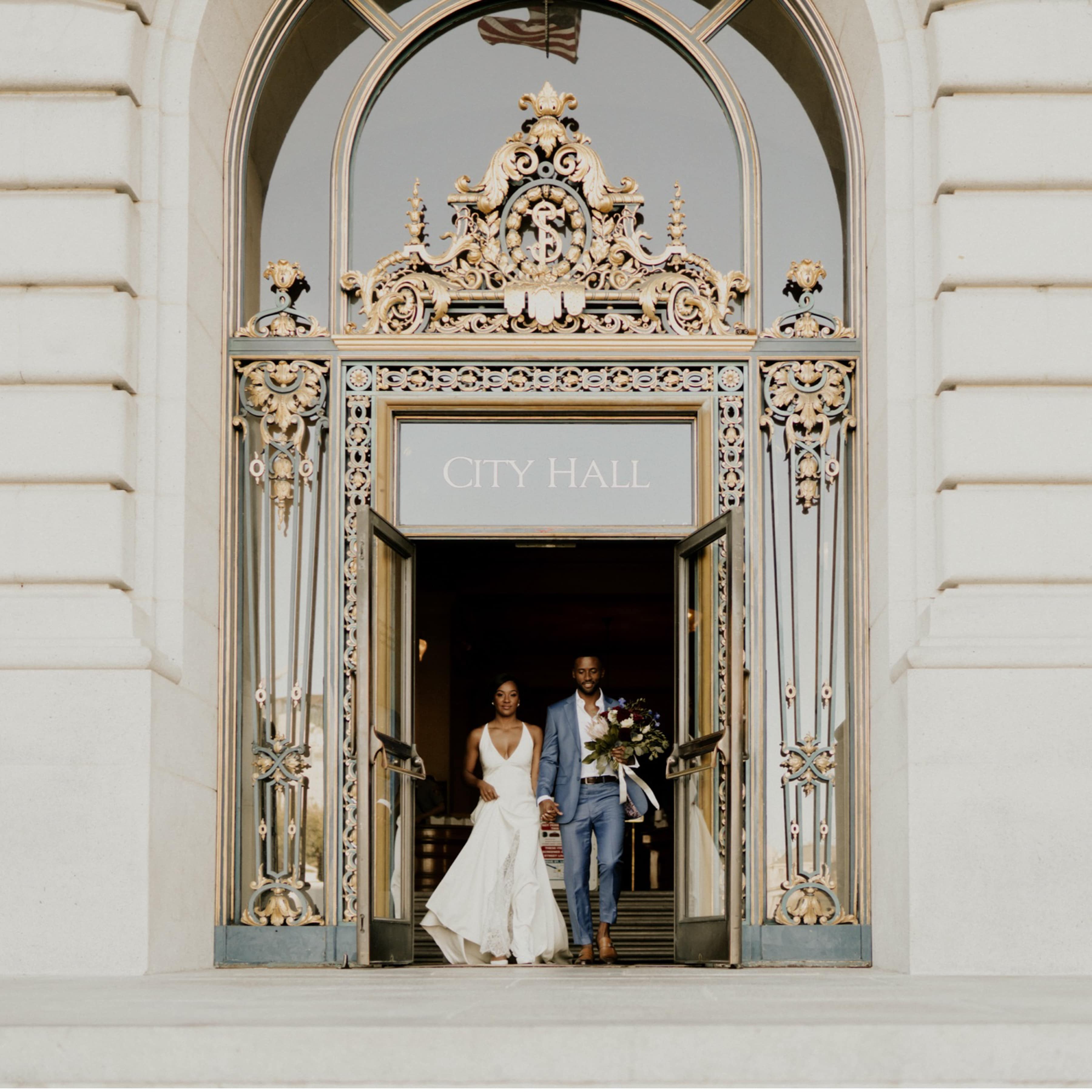 Sophisticated Wedding at San Francisco City Hall